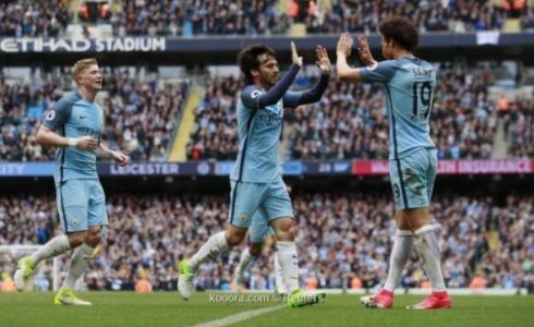 لاعبو مان سيتي