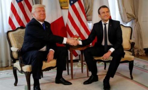 ترامب وماكرون