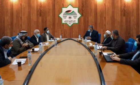 اللجنة القانونية بالتشريعي تعقد جلسة استماع لرئيس سلطة الأراضي في غزة