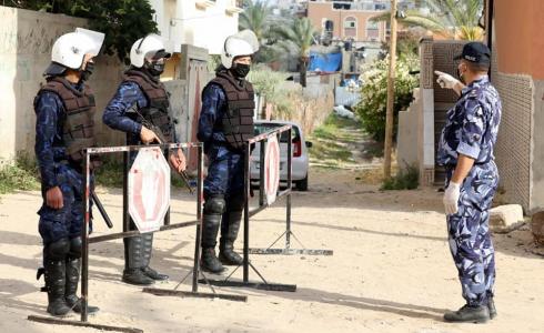 خلال فرض لااغلاق على منطقة سكن المواطن الهارب من الحجر