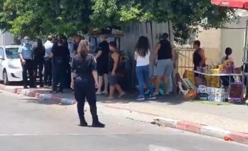 من مسرح الجريمة في يافا، اليوم