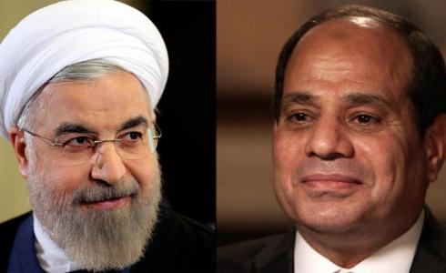 الرئيس المصري ونظيرة الإيراني