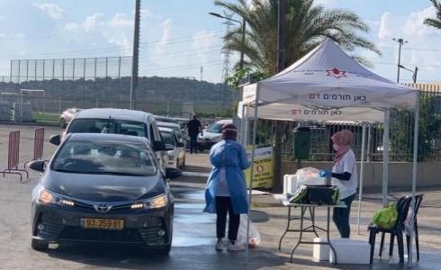 محطات فحص كورونا في الداخل المحتل