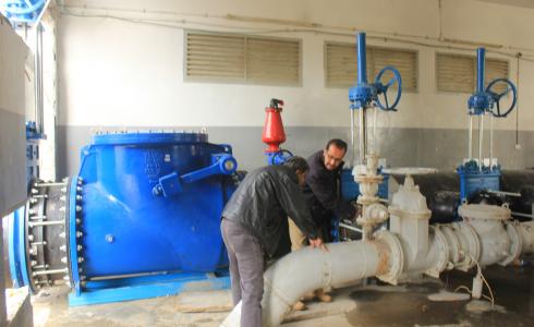 دائرة الصيانة في بلدية غزة 