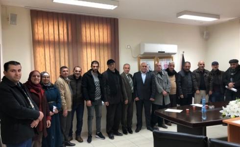 محافظ جنين وأبو دياك يبحثان آلية الحد من الاعتداء على الممتلكات العامة