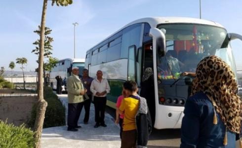 أهالى الاسرى يزورون ذويهم في السجون الاسرائيلية