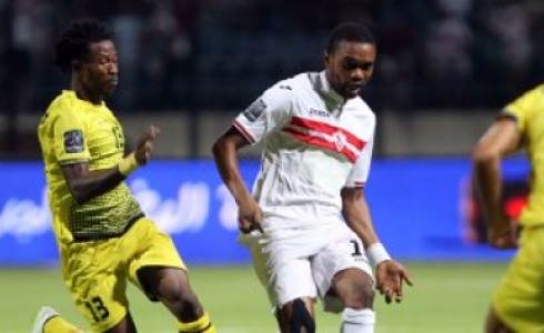 فريق الزمالك مع نظيره النصر السعودى
