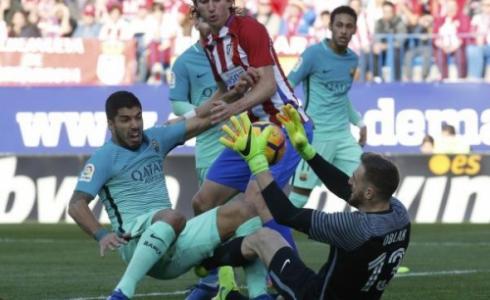 أتليتكو مدريد v.s برشلونة
