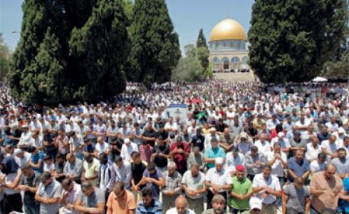 40 ألفًا يُصلون الجمعة بالأقصى