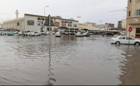 فيضانات في الدوحة العام الماضي