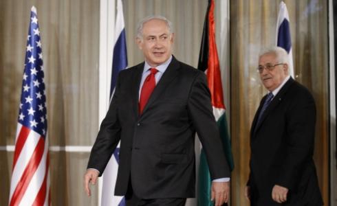 الرئيس عباس ونتنياهو -ارشيف-