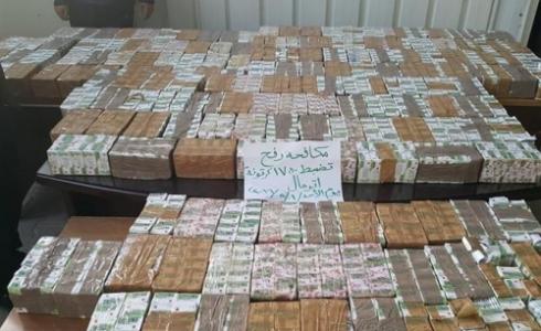 المخدرات التي تم ضبطها