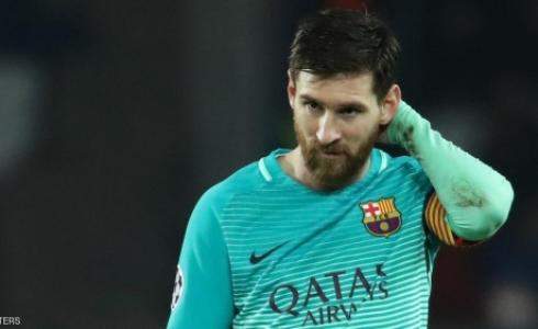 ميسي بعد الهزيمة القاسية أمام باريس سان جرمان