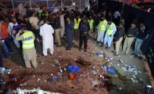تفجير منتزه في باكستان