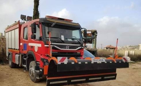 الدفاع المدني الفلسطيني في رام الله