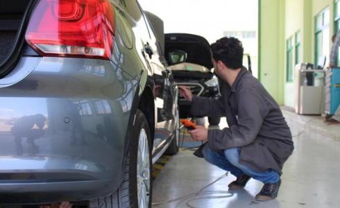 افتتاح مركز فحص المركبات التابع لبلدية جنين
