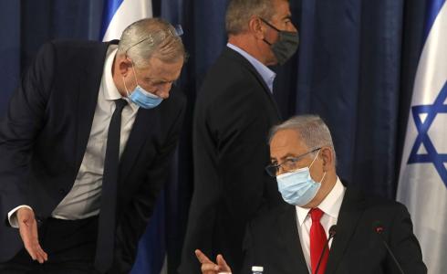 بنيامين نتنياهو وبيني غانتس