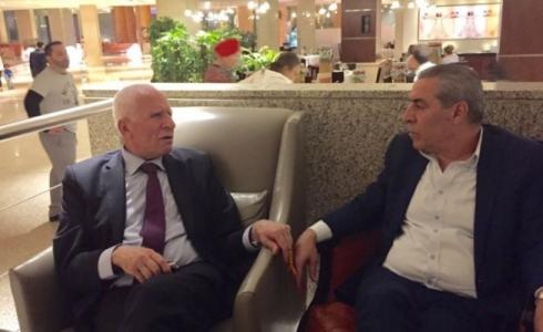 عضوا اللجنة المركزية لحركة فتح عزام الأحمد وحسين الشيخ إلى القاهرة - أرشيفية