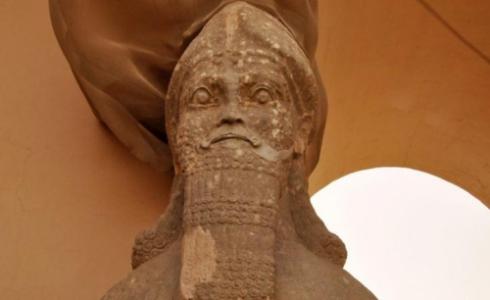 تدمير مدينة نمرود الاثرية قبل انسحاب داعش