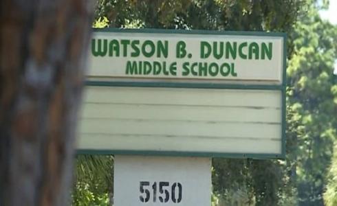 إحدى المدارس الأمريكية في ولاية فلوريدا