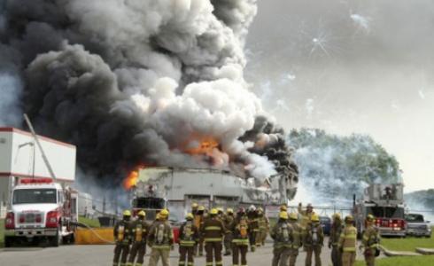 مصنع للألعاب النارية