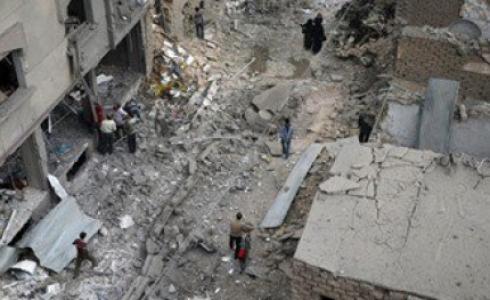 الدمار في مدينة حلب