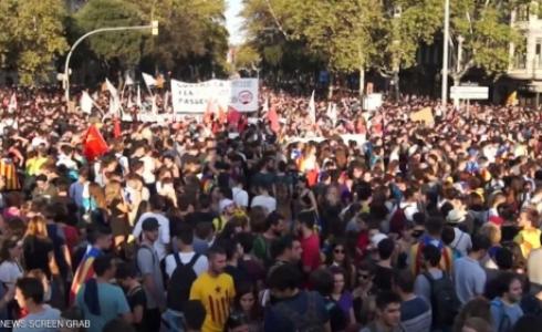 استفتاء كتالونيا أثار غضب حكومة مدريد