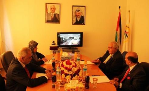 الوزيران أبو شهلا والحساينة - ارشيف