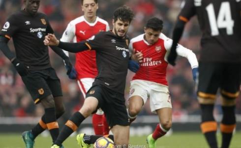 لقطة من المباراة