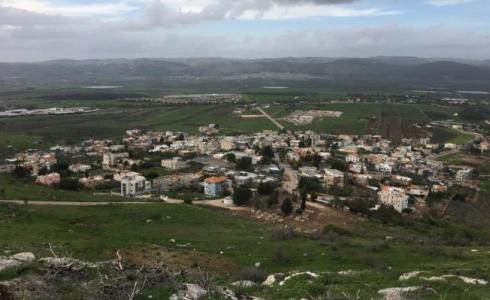 حريق في حافلتين قرب منطقة الجليل 