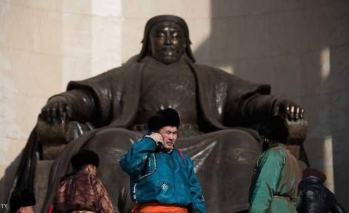 تمثال جنكيز خان في منغوليا