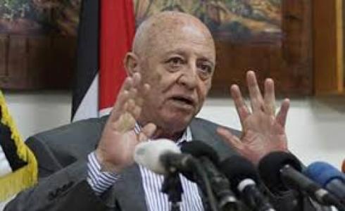 عضو اللجنة التنفيذية لمنظمة التحرير الفلسطينية، أحمد قريع / ارشيفية