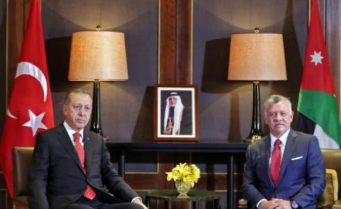 العاهل الاردني والرئيس التركي
