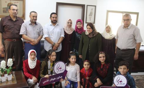 "طوقان" يُطلق مبادرة لتقليد أطفال مناصب حكومية وأهلية