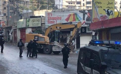 قوات الاحتلال الاسرائيلي في شوارع القدس