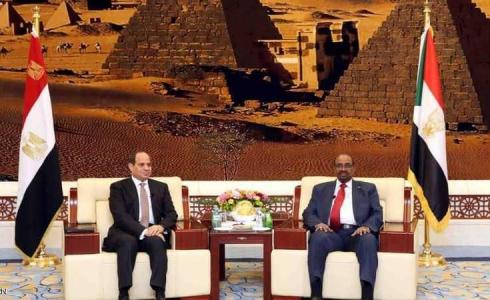 الرئيسان عمر البشير وعبد الفتاح السيسي