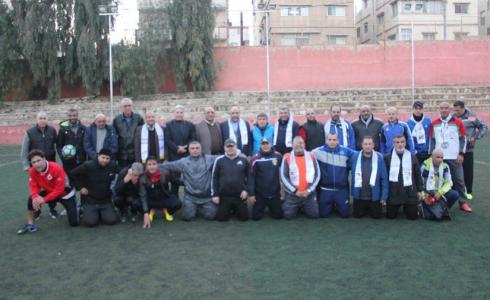 قدامى الرياضيين يتألقون أمام قدامى اليرموك احتفاءً بميلاد جلالة الملك