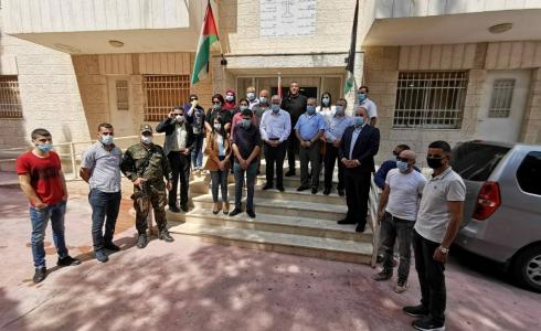 محافظة بيت لحم تنظم وقفة تضامنية مع محافظ القدس 