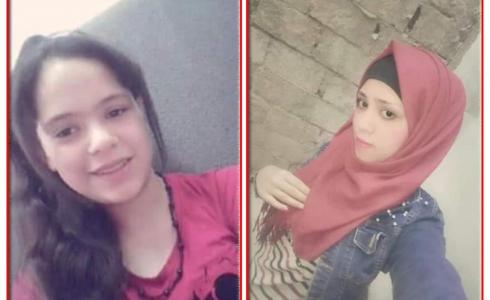 الفتاتان الفلسطينيتان المفقودتان في مخيم السبينة بسوريا