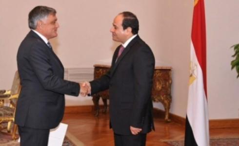 السّفير الإسرائيليّ بمصر حاييم كورين