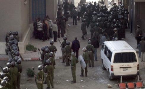 قوات أمنية في أحد مدن قنا - أرشيفية