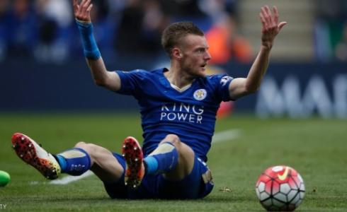 فاردي تألق في الموسم الماضي مع ليستر سيتي