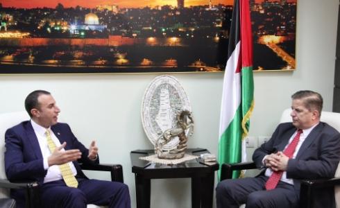 وزير الصحة والسفير ماهر طه