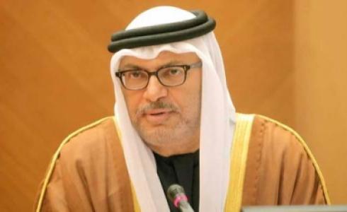  وزير الدولة للشؤون الخارجية الإماراتي أنور قرقاش
