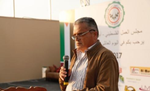رئيس مجلس العمل الفلسطيني المهندس جمال أبو بكر