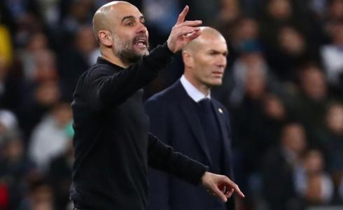 مدرب مانشستر سيتي ومدرب ريال مدريد