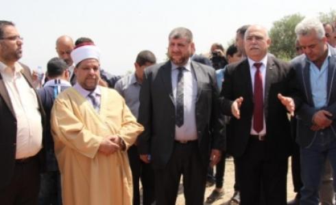 جانب من الوقفة الاحتجاجية