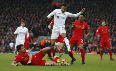 لقطة من المباراة