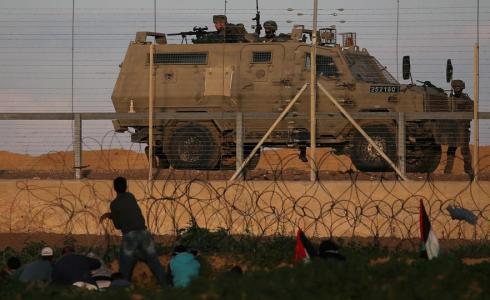 جيب إسرائيلي قرب حدود غزة - أرشيفية