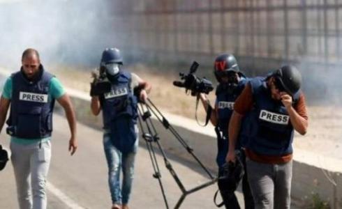 انتهاكات الاحتلال بحق الصحفيين - توضيحية